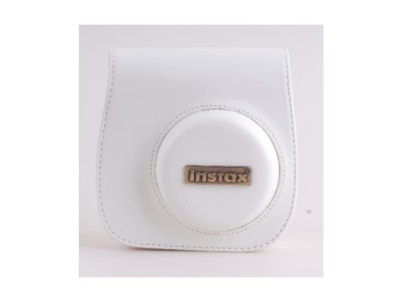 StoreInfinity Camera Leather Bag White