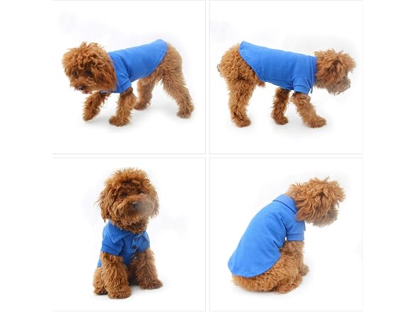 lovelonglong Basic Dog Polo Shirts Premium C
