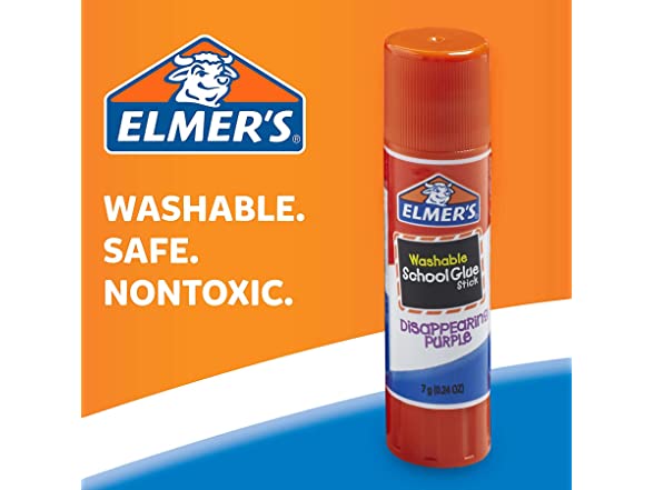 Elmer's Disappearing Purple School Glue Sticks