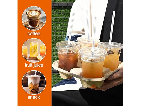 Fogein 16 oz Plastic Cups