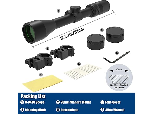 UUQ VibeShield Rifle Scope