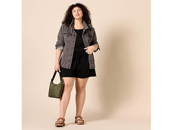 Amazon Essentials Womens Scoop Neck Romper
