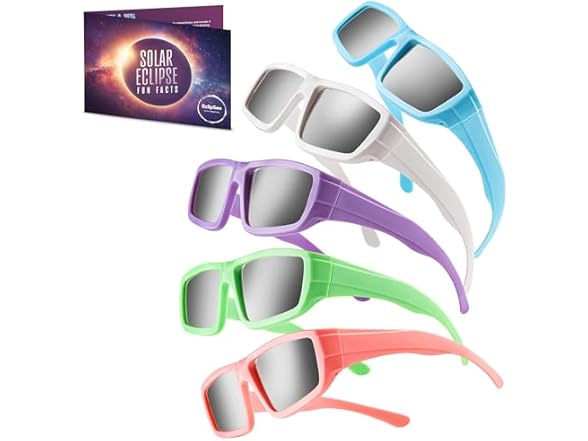 Eclipsee Solar Eclipse Glasses Approved 5PK