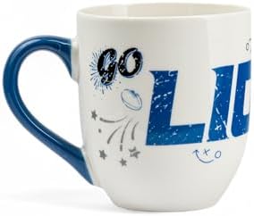 The Memory Company Officially Licensed NFL 18oz Ceramic Cheer Mug, Premium Team Logo Coffee Cup, Perfect Game Day Drinkware