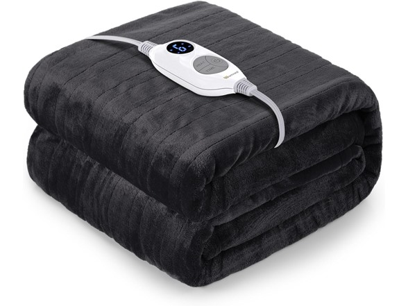 Warmrest Flannel Electric Heated Blanket, 62" x 84"