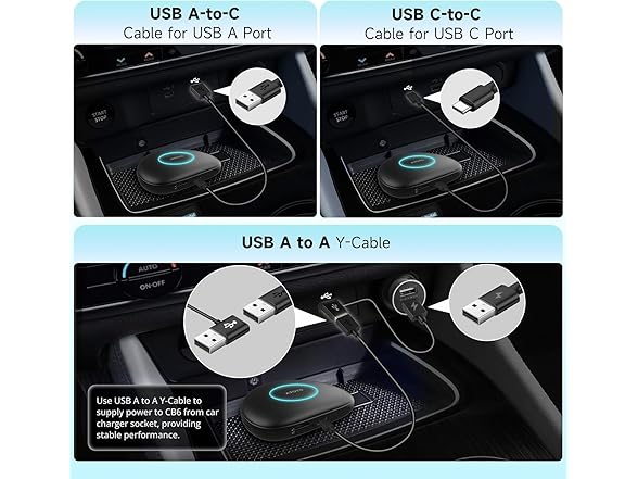 Wireless CarPlay Adapter | 4G LTE | GPS