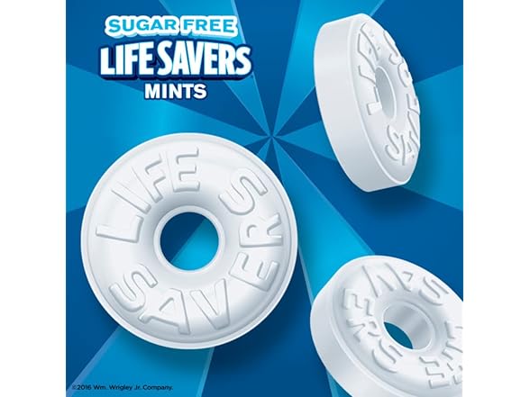 Life Savers Pep O Mint Sugar Free Candy, 2.75 oz