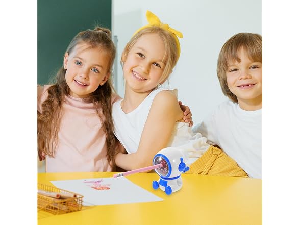 Hand Crank Pencil Sharpener Cartoon
