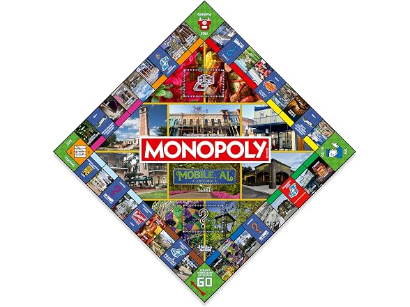 Monopoly Board Game – Mobile, AL Edition