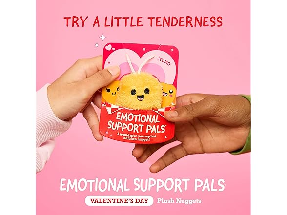 Emotional Support V-Day Nugget Cards by Relatable