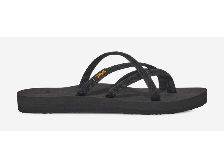 Teva Olowahu Women's Shoes Black On Black Size 7