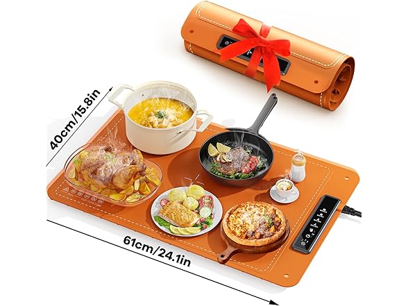 Art In Real Food Warming Mat
