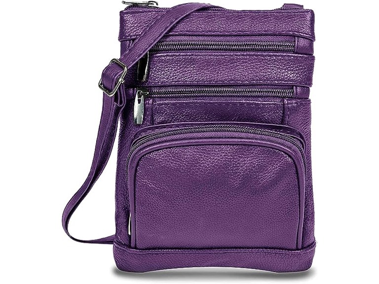 Super Soft Leather Crossbody Bag