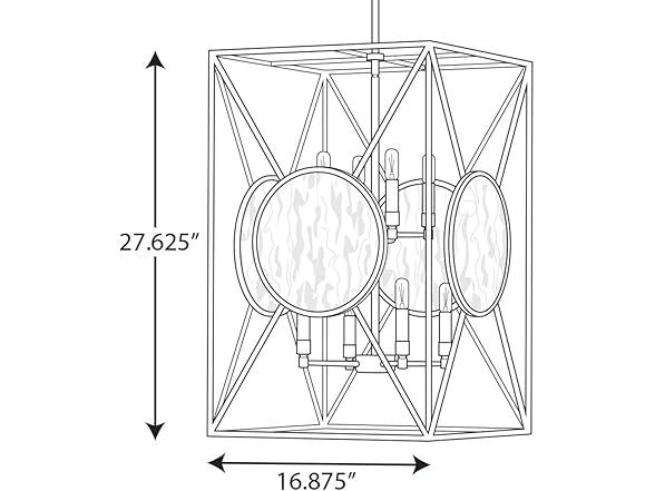 Progress Cumberland 8-Light Foyer