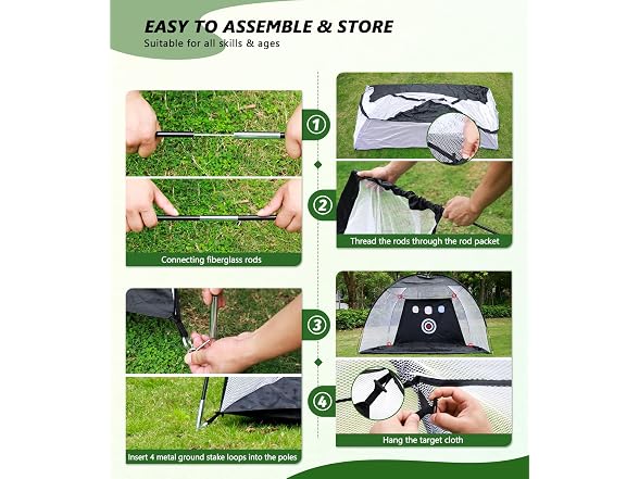 Ywitio 10x7FT Golf Practice Net
