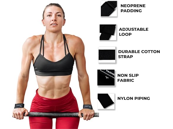 YAGHZU Lifting Straps for Weightlifting