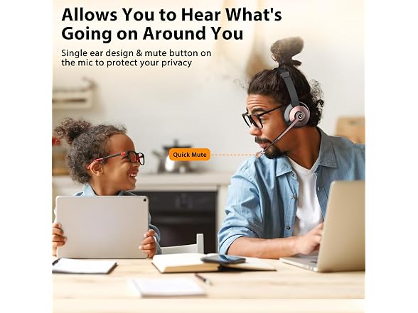 Earbay Single Ear Wireless BT Headset