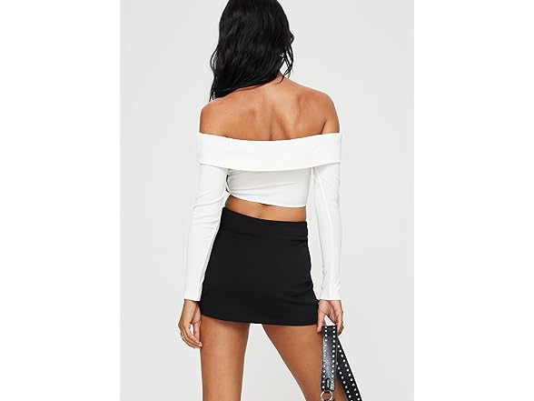 Princess Polly Ravyn Side Slit Mini Skort