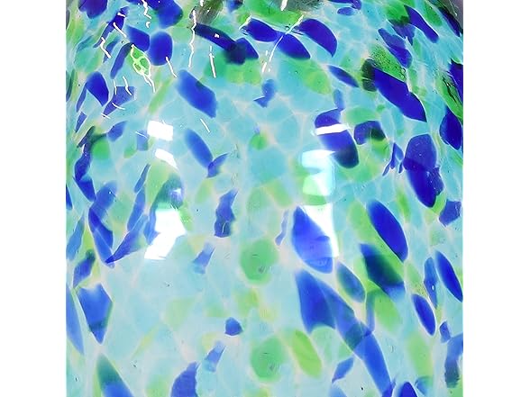 Sunnydaze Natural Melody Wind Bell 7.5" - Blue Freeze