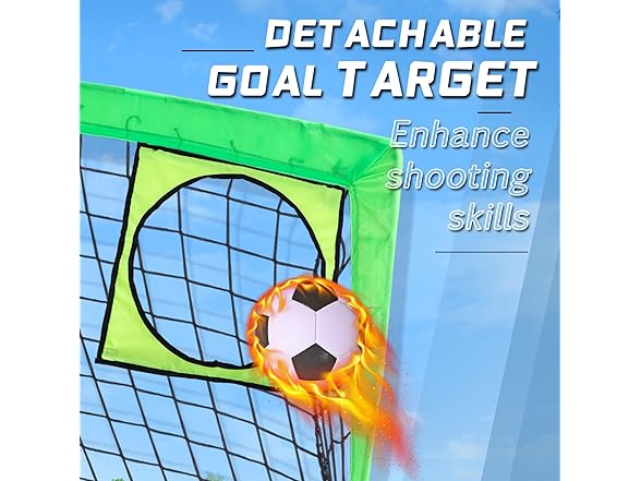 Hazacl Kids Soccer Goal for Backyard