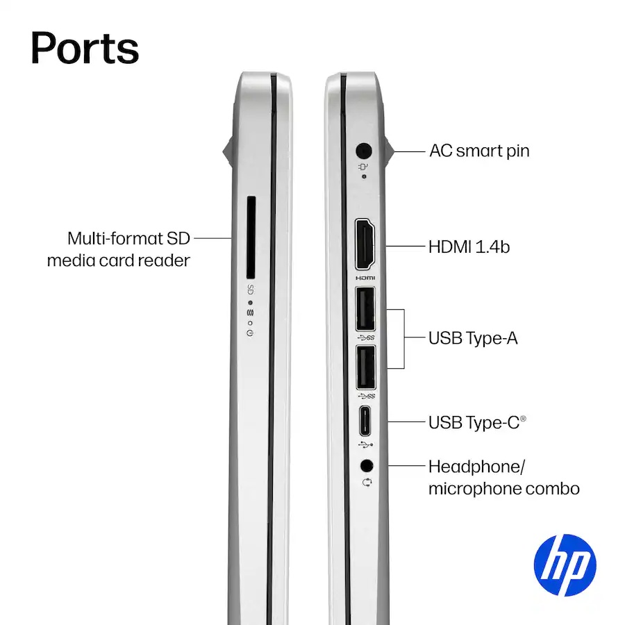 HP 14" Intel N150 Laptop - Gallery 13
