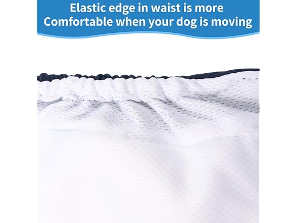 Susunyloviy Washable Dogs Diapers Male