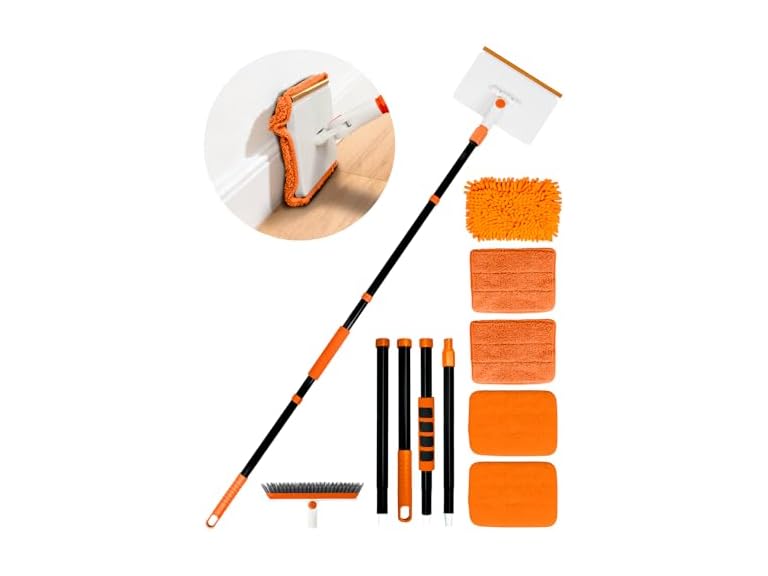 Freechangk 4-in-1 Baseboard Cleaner Tool