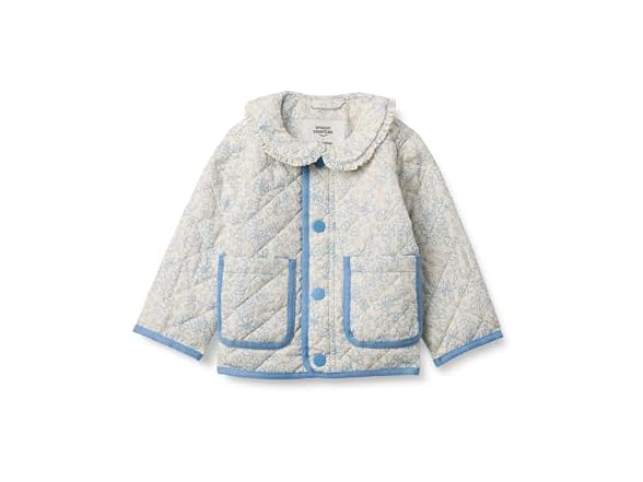 Quilted Jacket (12M - 3T) | Your Color Choice