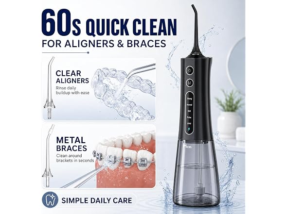 Cordless Water Dental Flosser