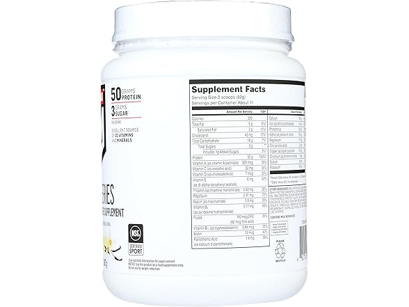 Muscle Milk Powder Pro Series Vanilla, 2 lbs