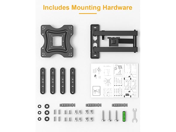XVCAS Full Motion TV Wall Mount