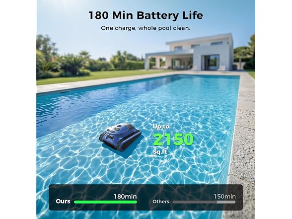 Automatic Robotic Pool Cleaner, 3 in 1