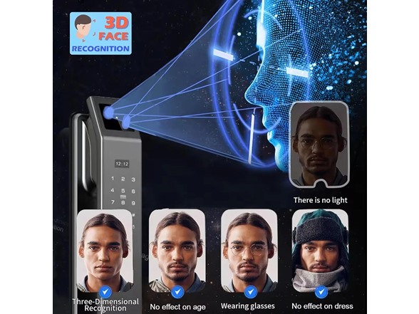 3D Face Recognition Door Lock