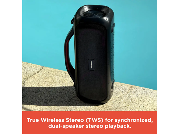 RadioShack 2 Channel Portable Bluetooth Speaker with FM - Gallery 5