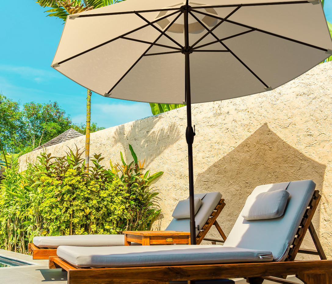 Above QuickSwap 2, 9 FT Umbrella -Choose Color - Gallery 15