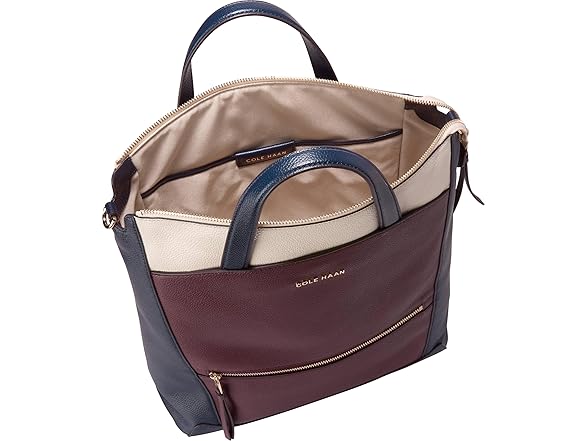 Cole Haan Womens Grand Ambition Leather Backpack