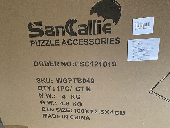 Sancallie 1500 Pieces Puzzle Board Set