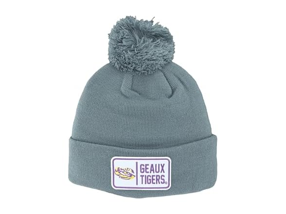 TIGERS Pom Beanie Patch Defer Gray (One Size)