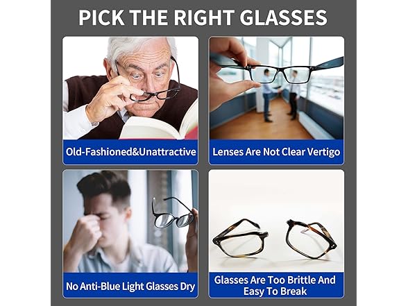 Bxgxlelin Mens Reading Glasses 2.25 Readers
