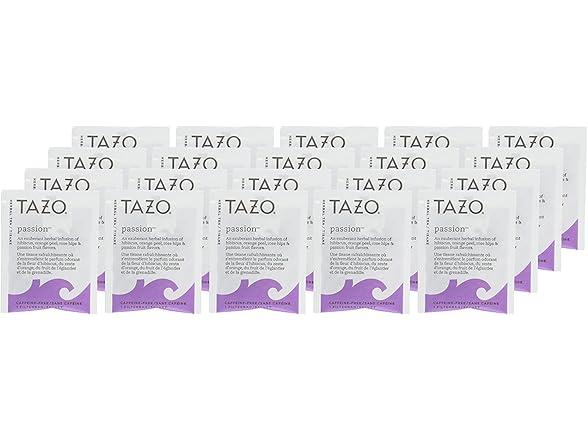Tazo Passion Herbal Tea, 20ct