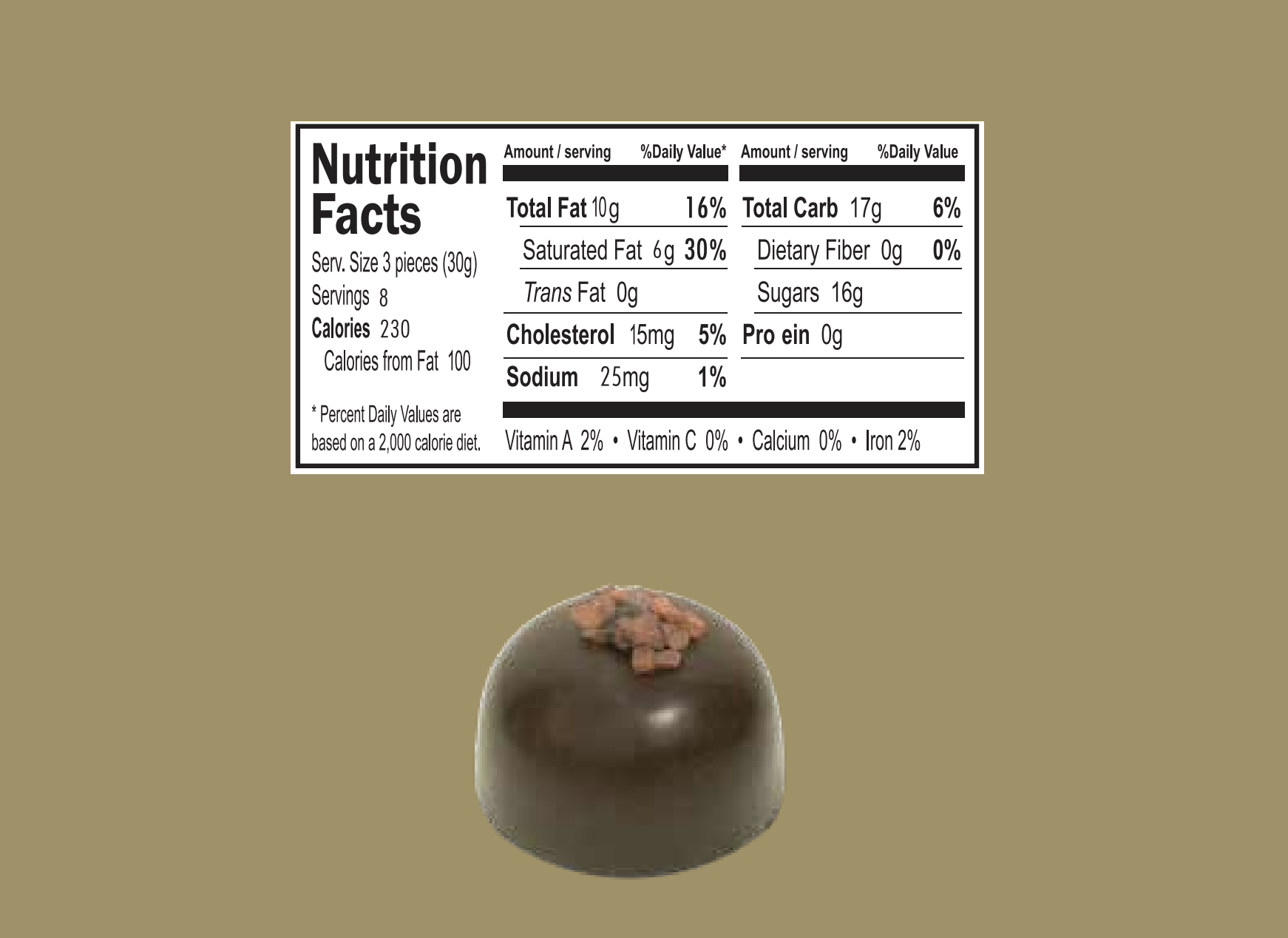 (25 Count) Knipschildt Chocolatier Caramel & Sea Salt - Gallery 12