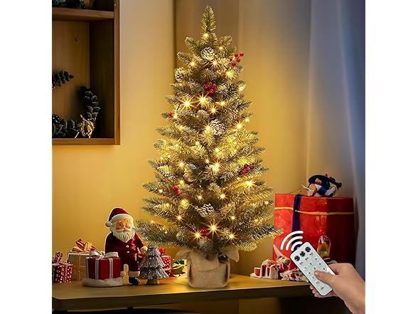 KISIQI 3ft Artificial Christmas Tree