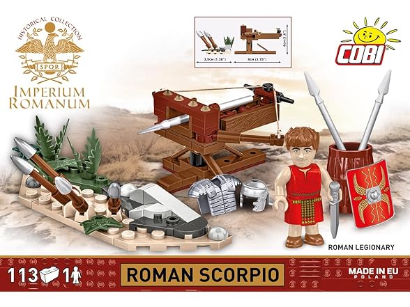 COBI Roman Scorpio Building Set