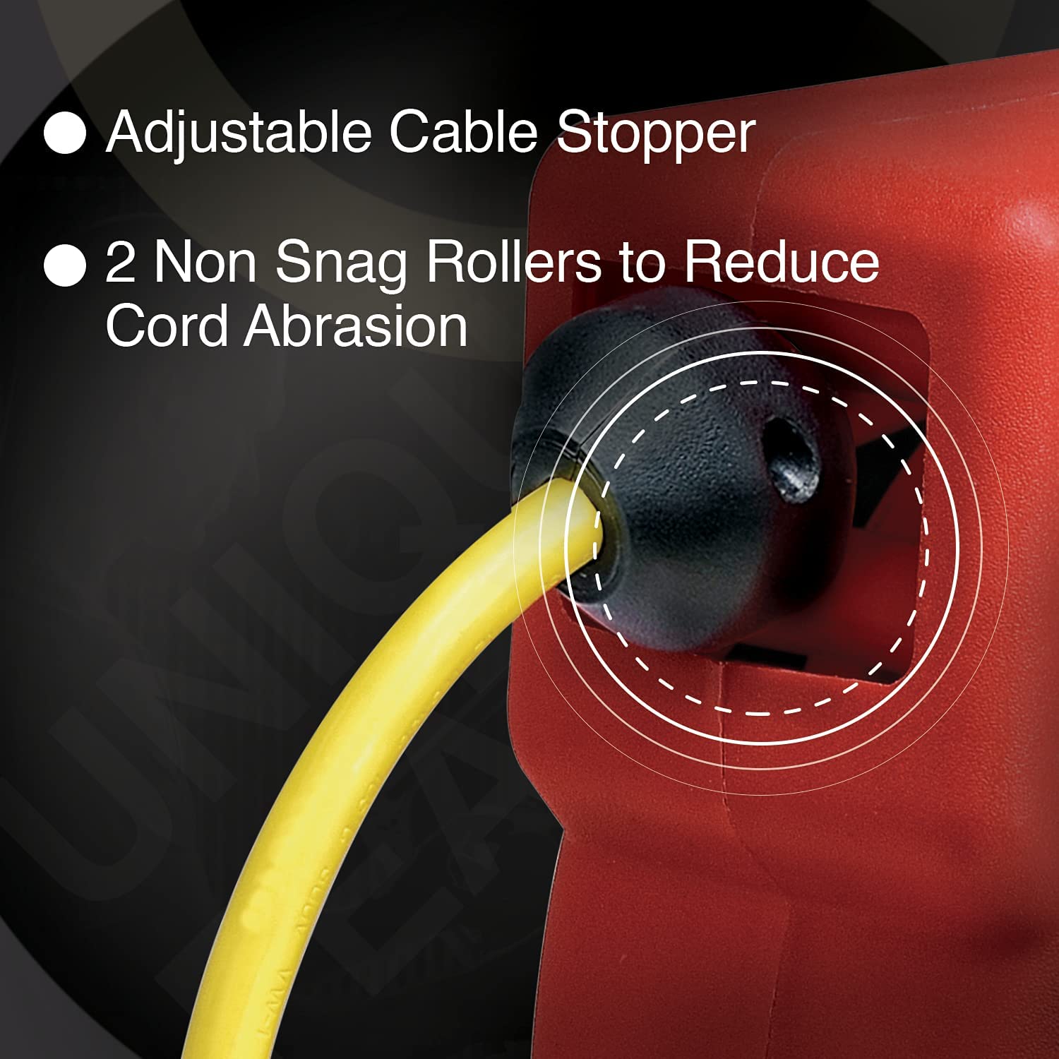 ReelWorks 40' 12AWG Retractable Extension Cord Reel - Gallery 12