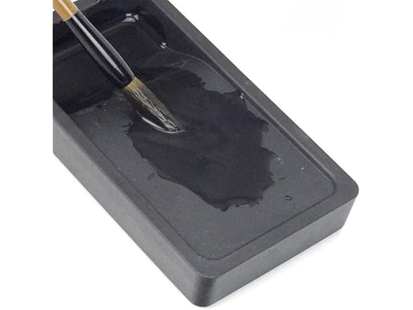 TOYANDONA Portable Inkstone 3-Piece Set