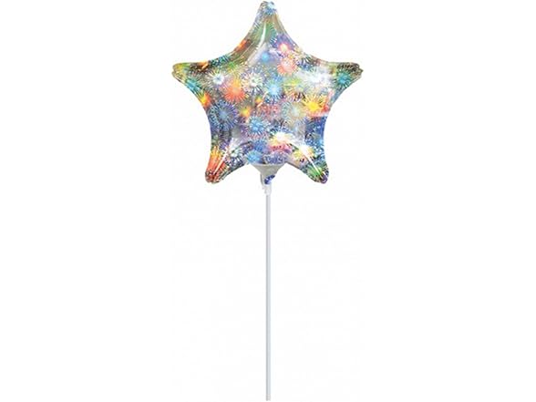 Metallic Royal Blue Star Foil Balloon