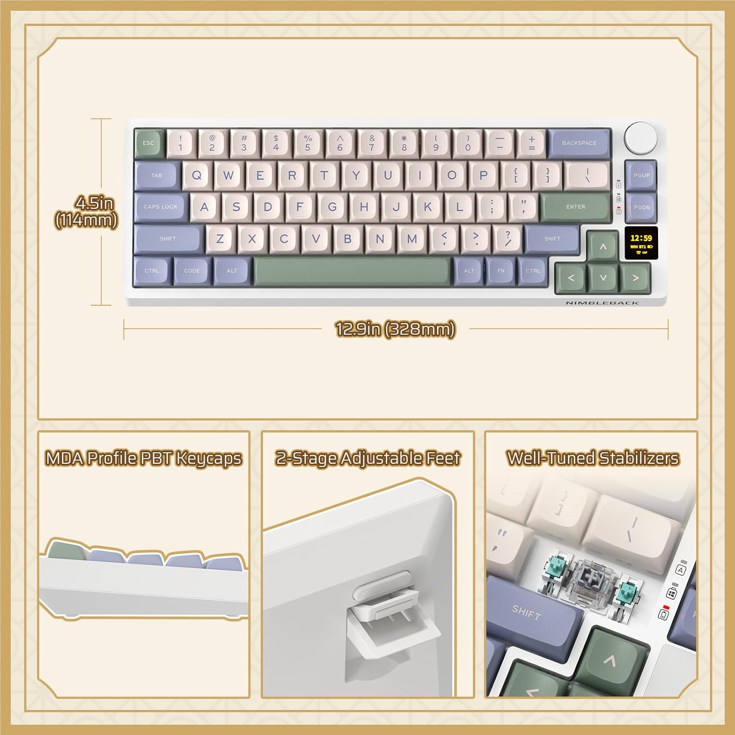 LTC Nimbleback NB682 PRO Mechanical Keyboard - Gallery 12