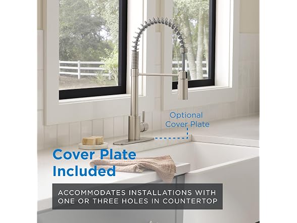 Gerber The Foodie Pre-Rinse Kitchen Faucet, Stainless