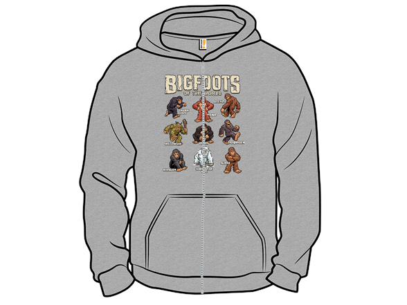 Bigfoots of the World