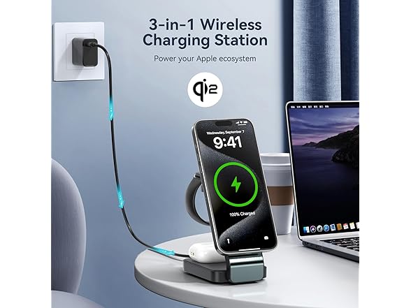 EnergyCell 3 in 1 Wireless Charging Station